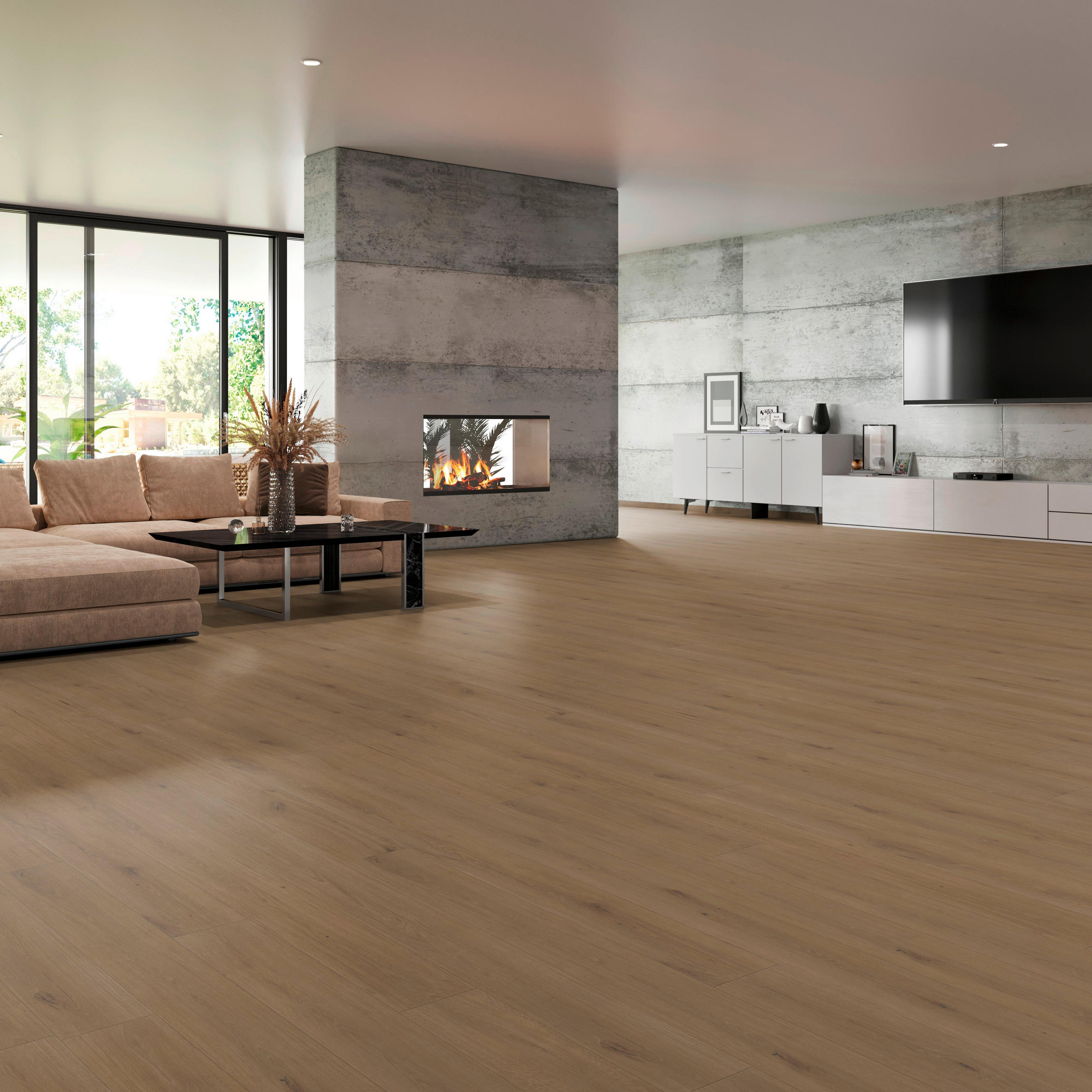 VINYLBODEN Elito Trend Eiche Cafe!Pur 100005401  per  m² - KONVENTIONELL, Holz (220/21,6/1cm) - Tilo