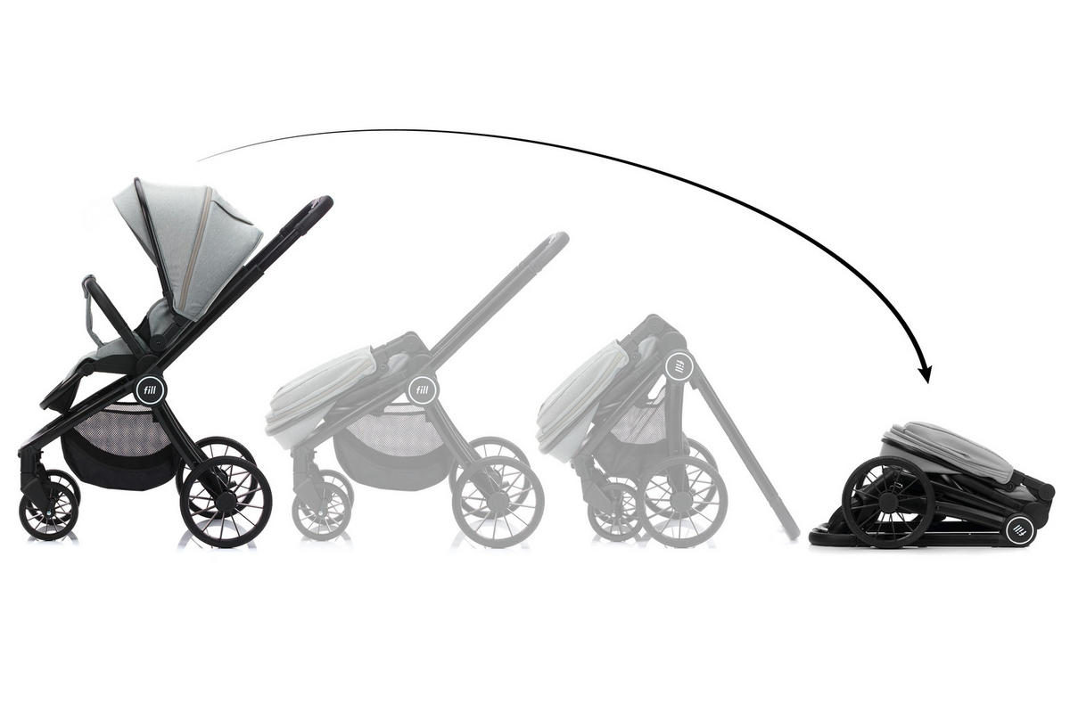 KOMBIKINDERWAGEN    - Basics (35/104/74,5cm) - Fillikid