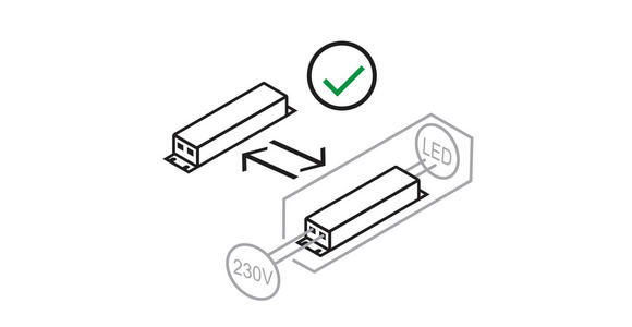 LED-TISCHLEUCHTE 18/13,2/35 cm   - Eichefarben, Basics, Kunststoff (18/13,2/35cm) - Novel