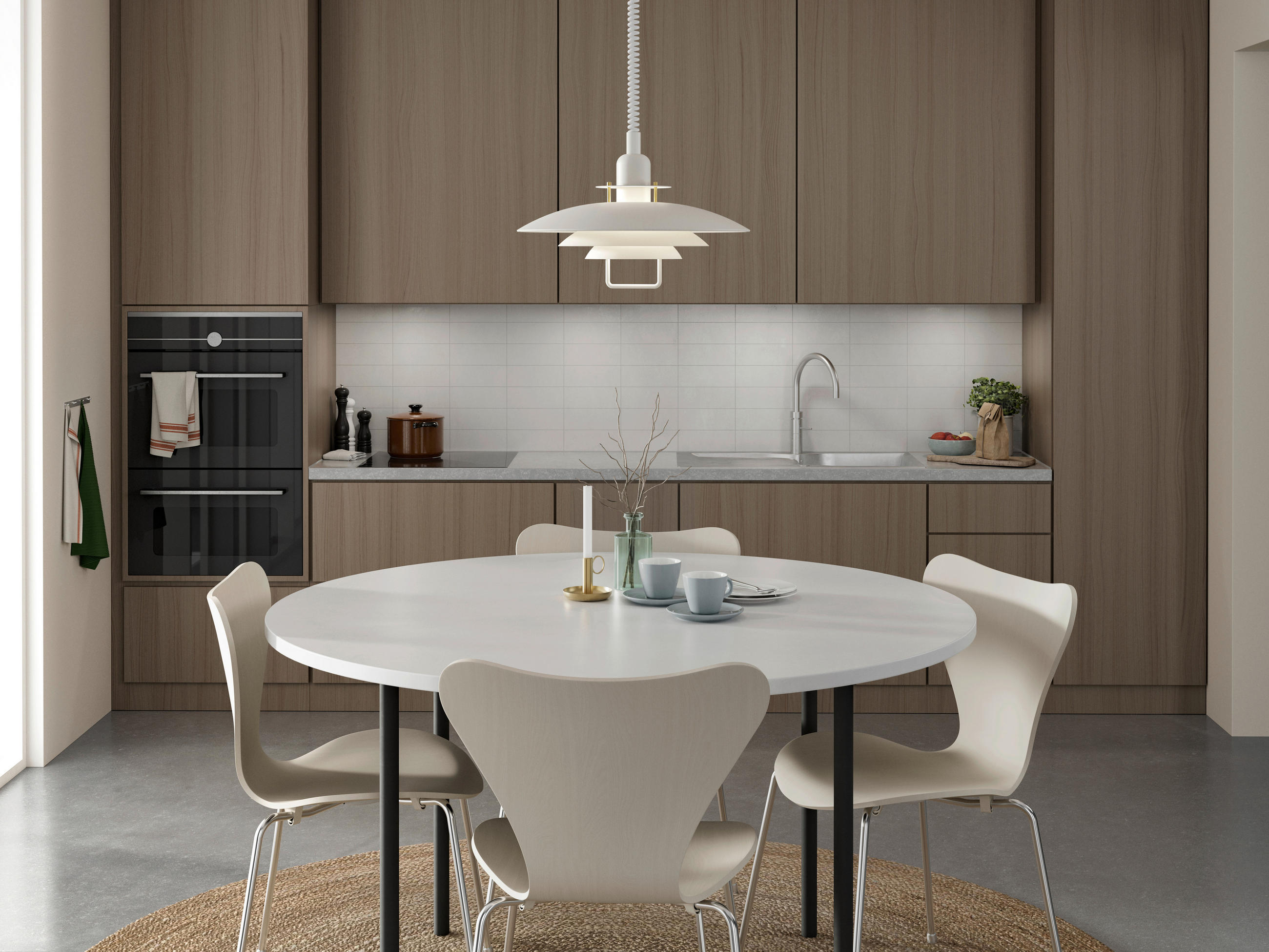 HÄNGELEUCHTE Primus II 43 cm  - Weiß, KONVENTIONELL, Metall (43cm) - Belid