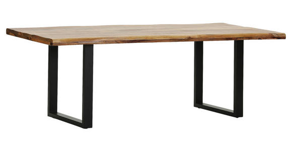 TISCHGESTELL Schwarz   - Schwarz, Design, Metall (70/8/73cm) - Landscape