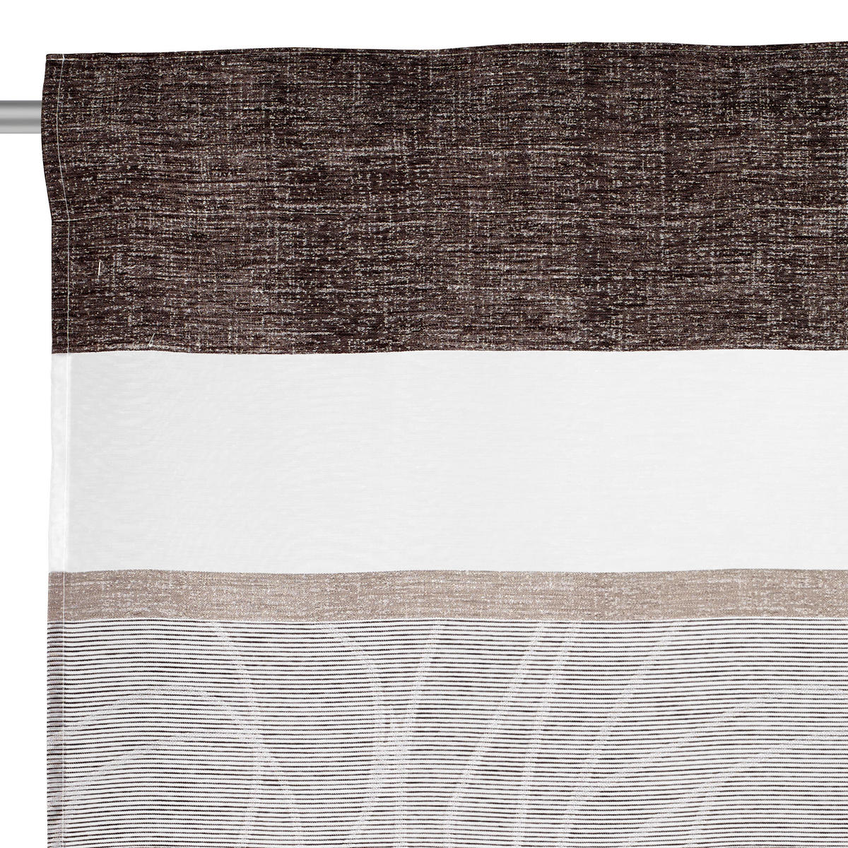 FERTIGVORHANG  halbtransparent  135/245 cm   - Beige/Creme, KONVENTIONELL, Textil (135/245cm) - Esposa