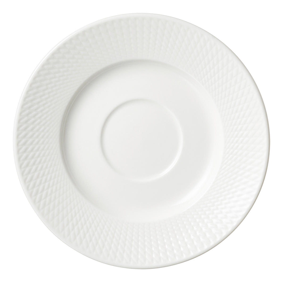 UNTERTASSE 15,5 cm  - Weiß, Basics, Keramik (15,5cm) - Ritzenhoff Breker