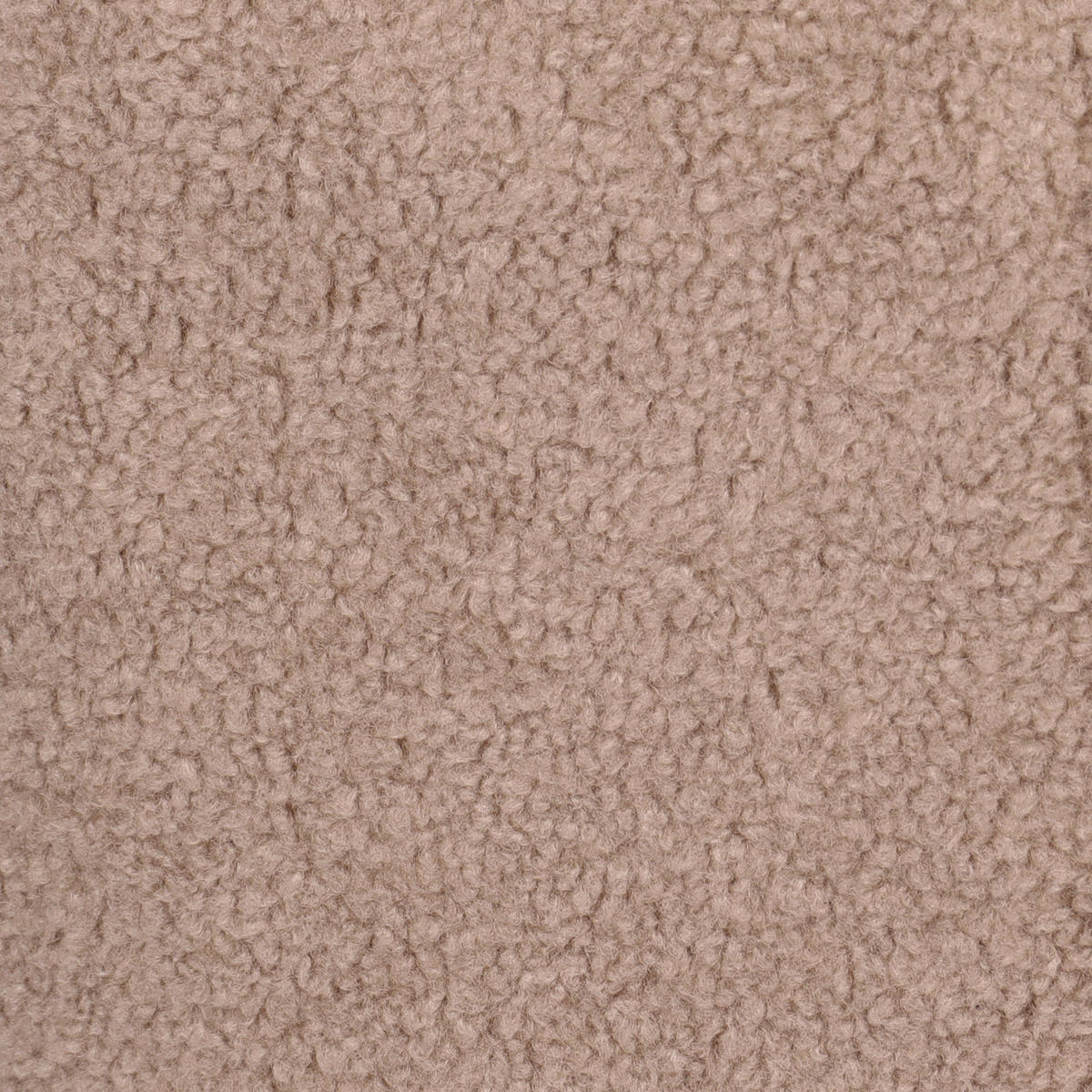 ARMLEHNSTUHL-SET 2 Stück  in Teddystoff  - Taupe/Schwarz, MODERN, Textil/Metall (63/81/62cm) - MID.YOU