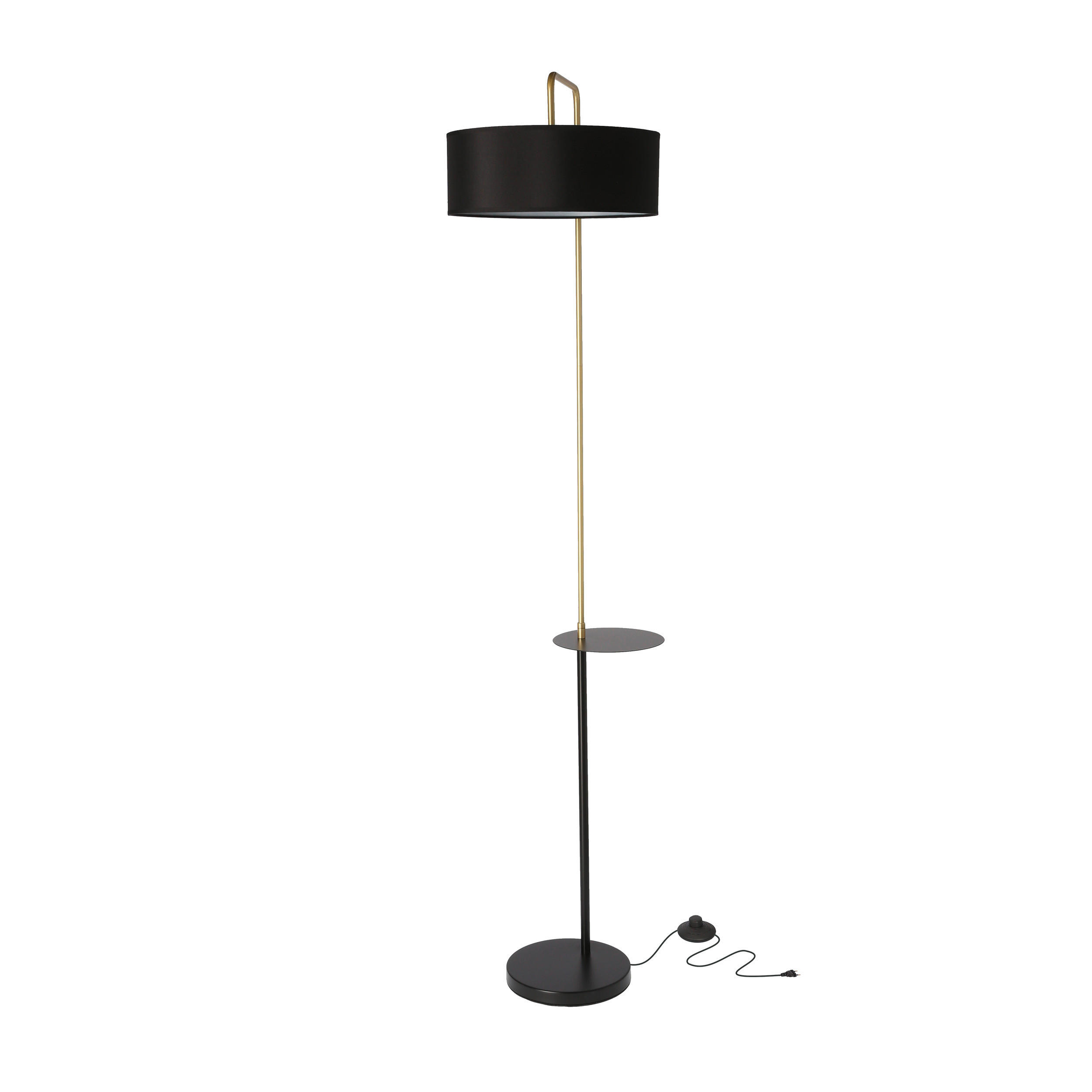 GOLVLAMPA Impact 36/172 cm    - svart, Design, metall (36/172cm)