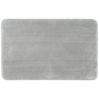 KOUPELNOVÁ PŘEDLOŽKA, 50/80 cm - světle šedá, Basics, textil (50/80cm) - Boxxx