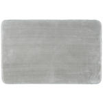 BADEMATTE Hellgrau 50/80 cm  - Hellgrau, Basics, Textil (50/80cm) - Boxxx