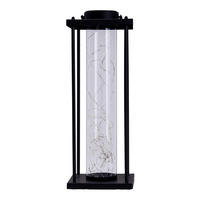 SOLARLEUCHTE  - Klar/Schwarz, Basics, Glas/Kunststoff (16,5/16,5/51,5cm) - Näve