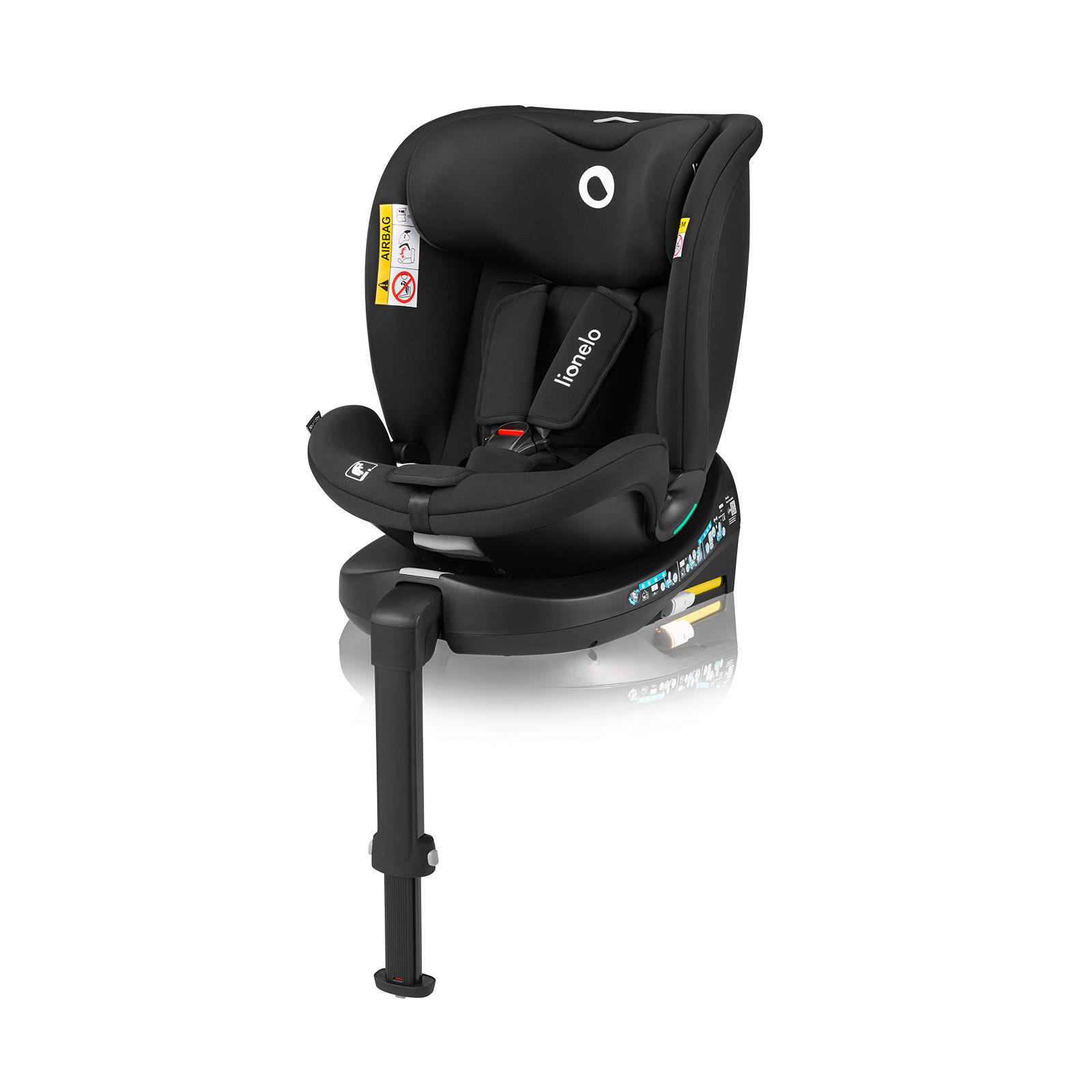 KINDERAUTOSITZ Navy i-Size   - Schwarz, Basics, Kunststoff (49/44/59-79cm) - Lionelo
