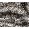 ARMLEHNSTUHL  in Eisen Leinenoptik  - Schwarz/Braun, Design, Textil/Metall (61/82/65cm) - Novel