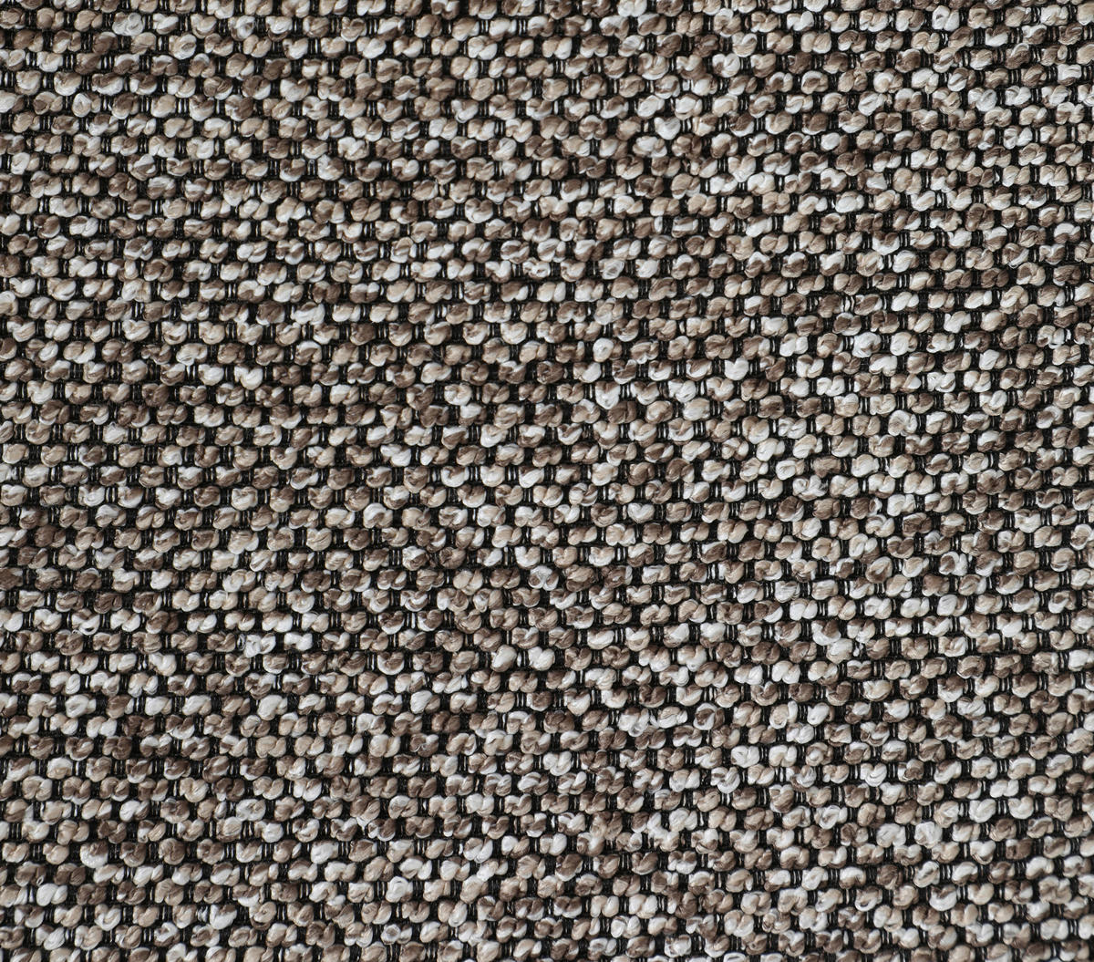 ARMLEHNSTUHL  in Eisen Leinenoptik  - Schwarz/Braun, Design, Textil/Metall (64/84/61cm) - Novel