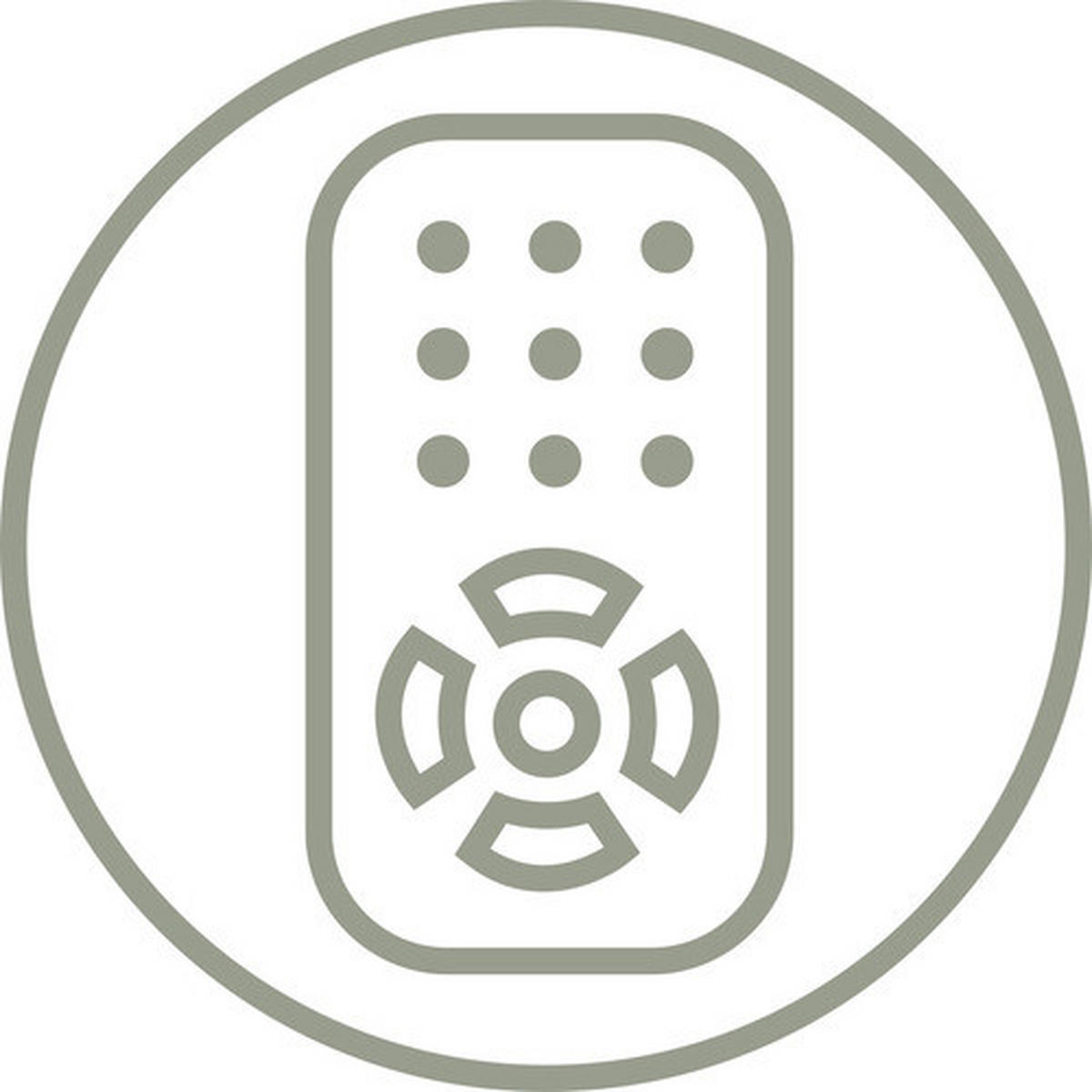 LED PLAFONJERA GENESIS  - siva, Dizajnerski, metal (55/19cm)