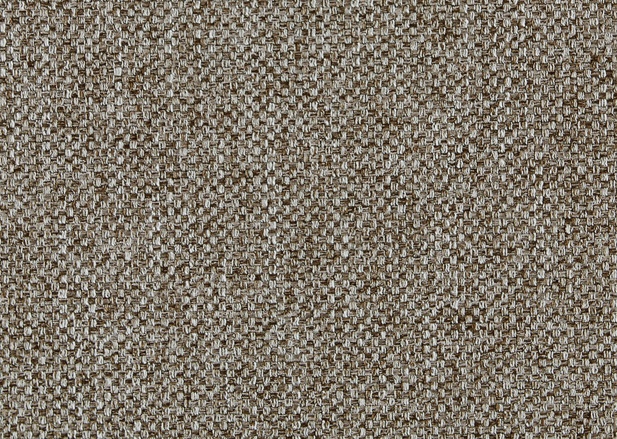 ECKSOFA in Flachgewebe Hellbraun  - Hellbraun/Schwarz, Design, Textil/Metall (210/260cm) - Johann Jakob