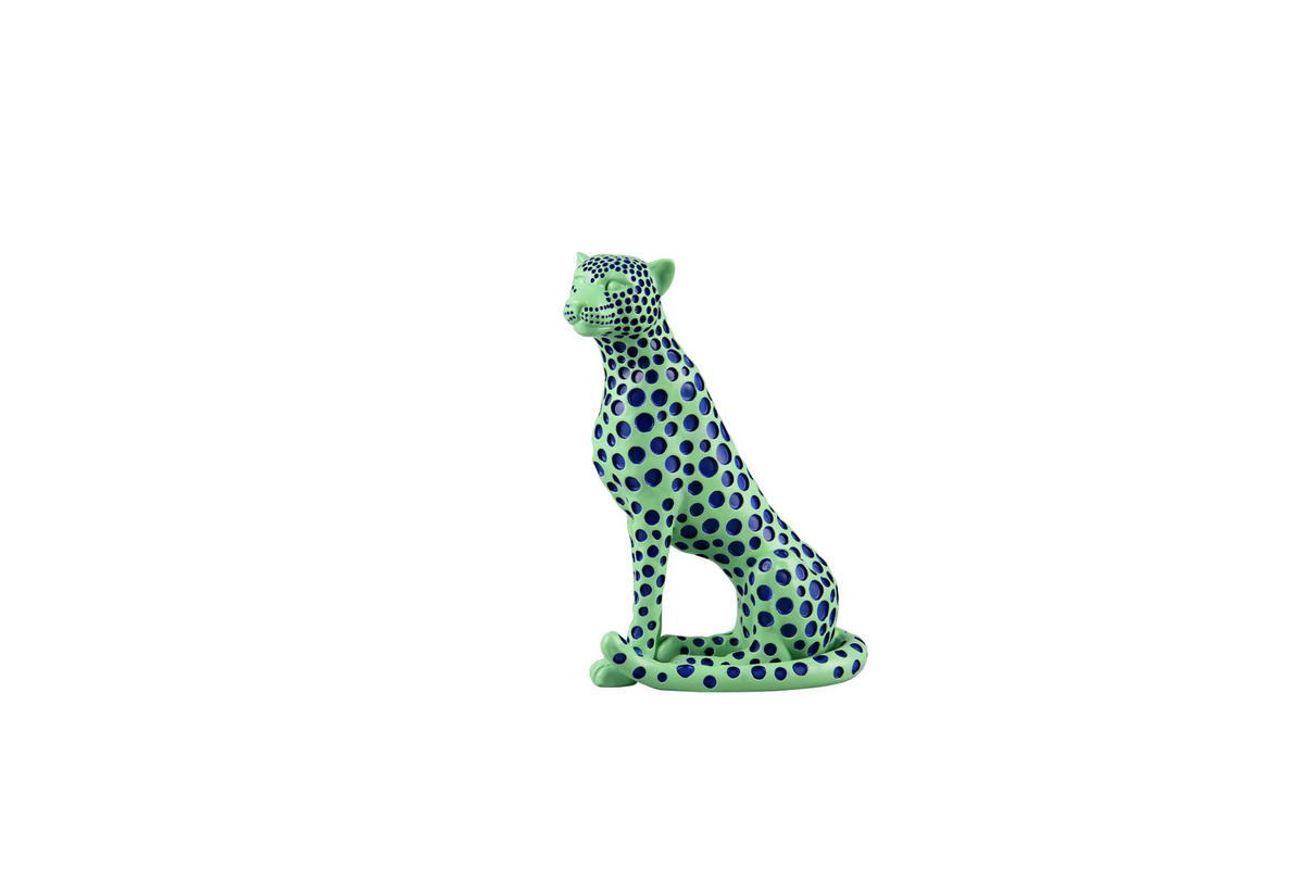 DEKOLEOPARD - Grün, Basics, Kunststoff (10,5/26/19cm)