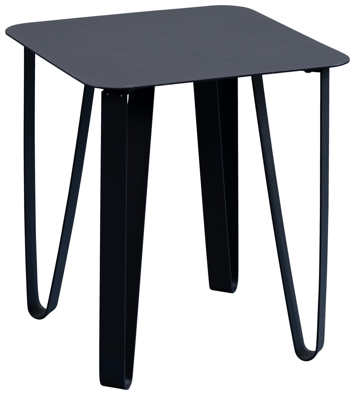ODKLÁDACÍ STOLEK, černá - černá, Design, kov (40/40/45cm) - Xora