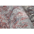 VINTAGE-TEPPICH 120/170 cm Timeline Quantum Grau, Hellrot  - Hellrot/Grau, Design, Textil (120/170cm) - Novel