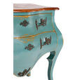 SIDEBOARD  in 122/86/57 cm  - Blau/Messingfarben, Design, Holz/Metall (122/86/57cm) - Landscape