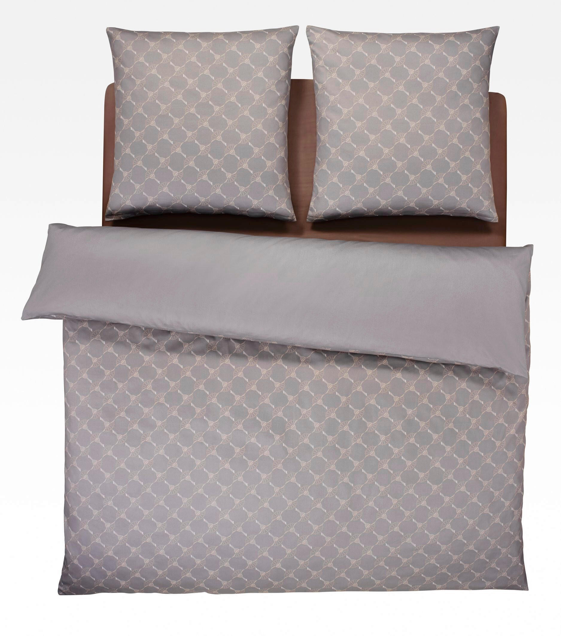 WENDEBETTWÄSCHE Cornflower Gradiant Makosatin 200/200 cm  - Sandfarben, Basics, Textil (200/200cm) - Joop!