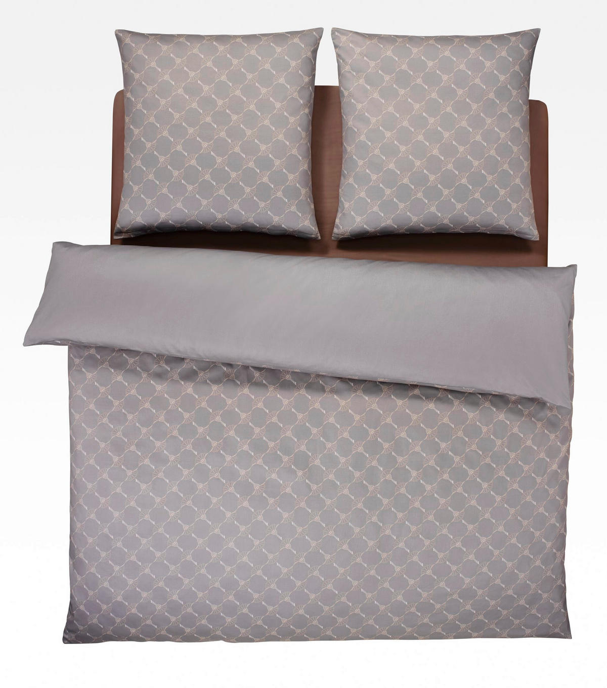 WENDEBETTWÄSCHE Cornflower Gradiant Makosatin 200/200 cm  - Sandfarben, Basics, Textil (200/200cm) - Joop!