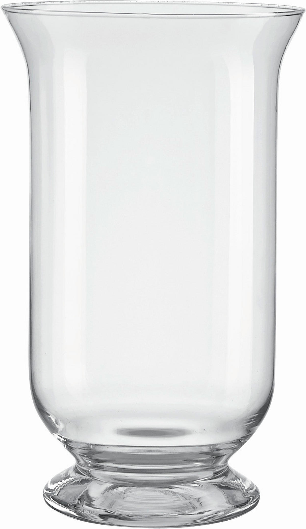 MÉCSESTARTÓ - átlátszó, Basics, Üveg (18,5/30cm) - Ambia Home