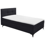 BOXBETT 120/200 cm  in Schwarz  - Schwarz, Basics, Holzwerkstoff/Textil (120/200cm) - Xora