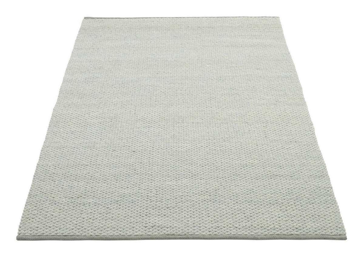 HANDWEBTEPPICH 200/300 cm Mintgrün  - Mintgrün, Basics, Textil (200/300cm) - Musterring