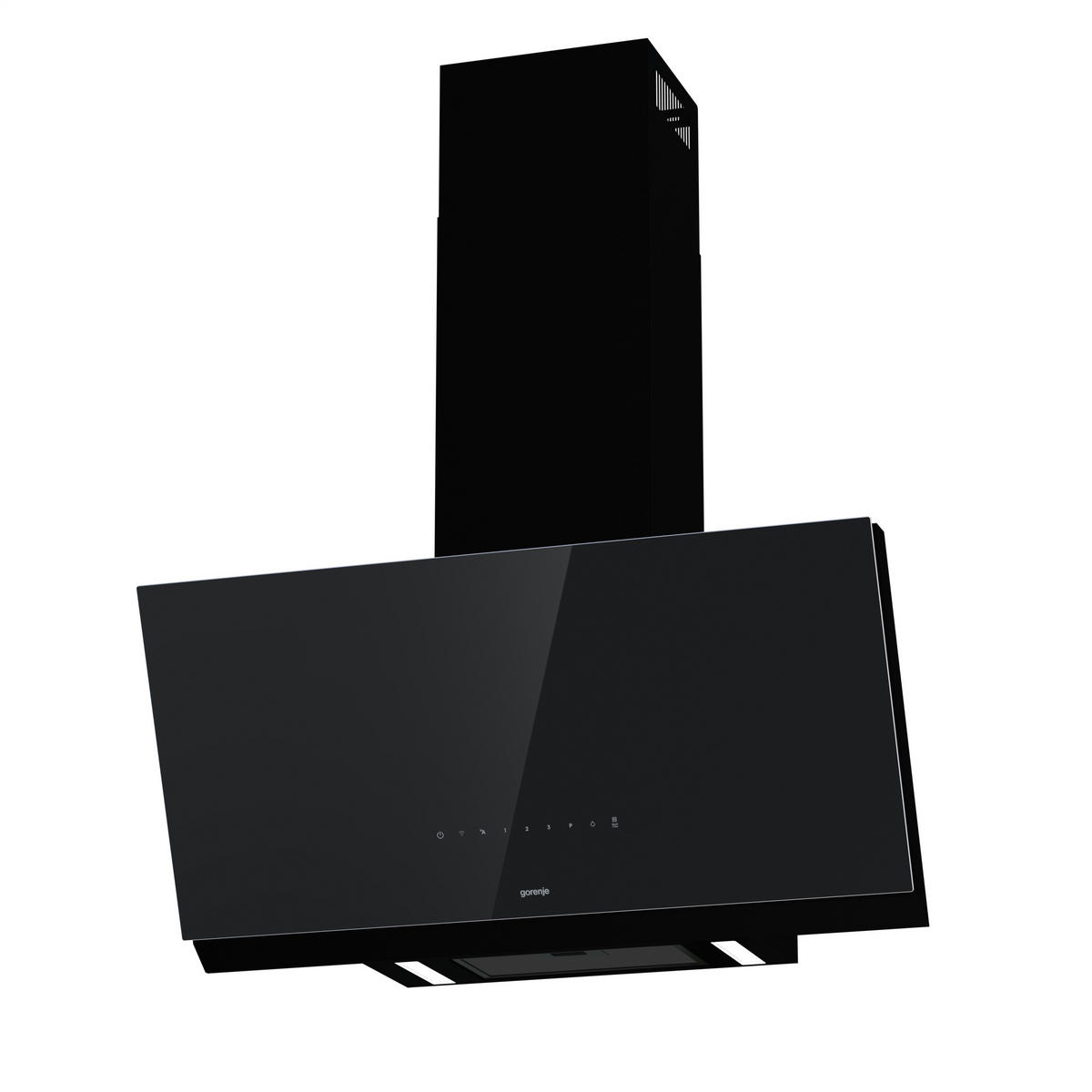 DUNSTABZUGSHAUBE WHI96236B  - Schwarz, Trend, Metall (89,5/45/41,2cm) - Gorenje