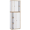 AKTENSCHRANK 60/183/37 cm  - Honigeiche/Weiss, Design, Holzwerkstoff (60/183/37cm) - MID.YOU