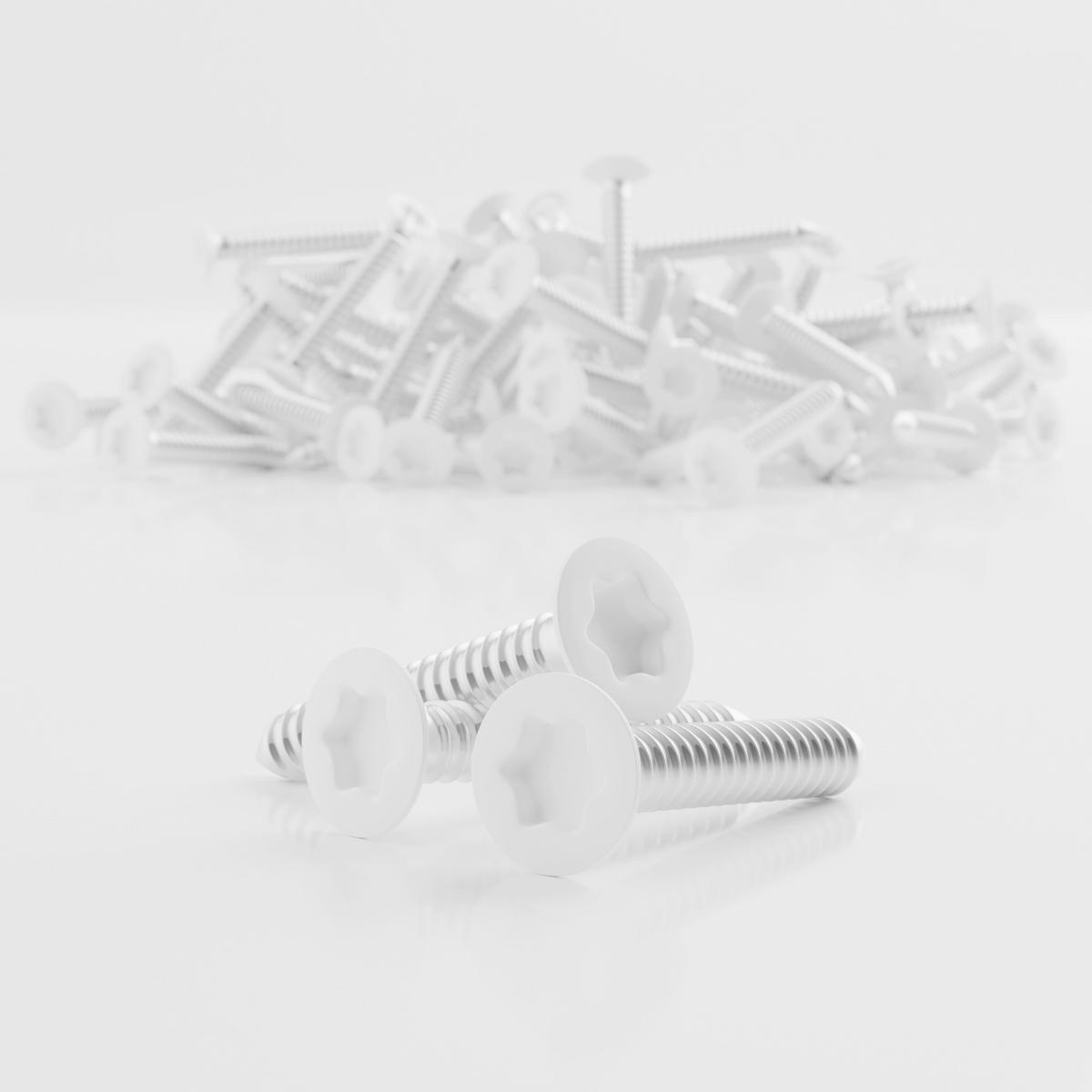 AKUSTIKPANEEL  - Weiß, Basics, Metall (0,7/3cm)