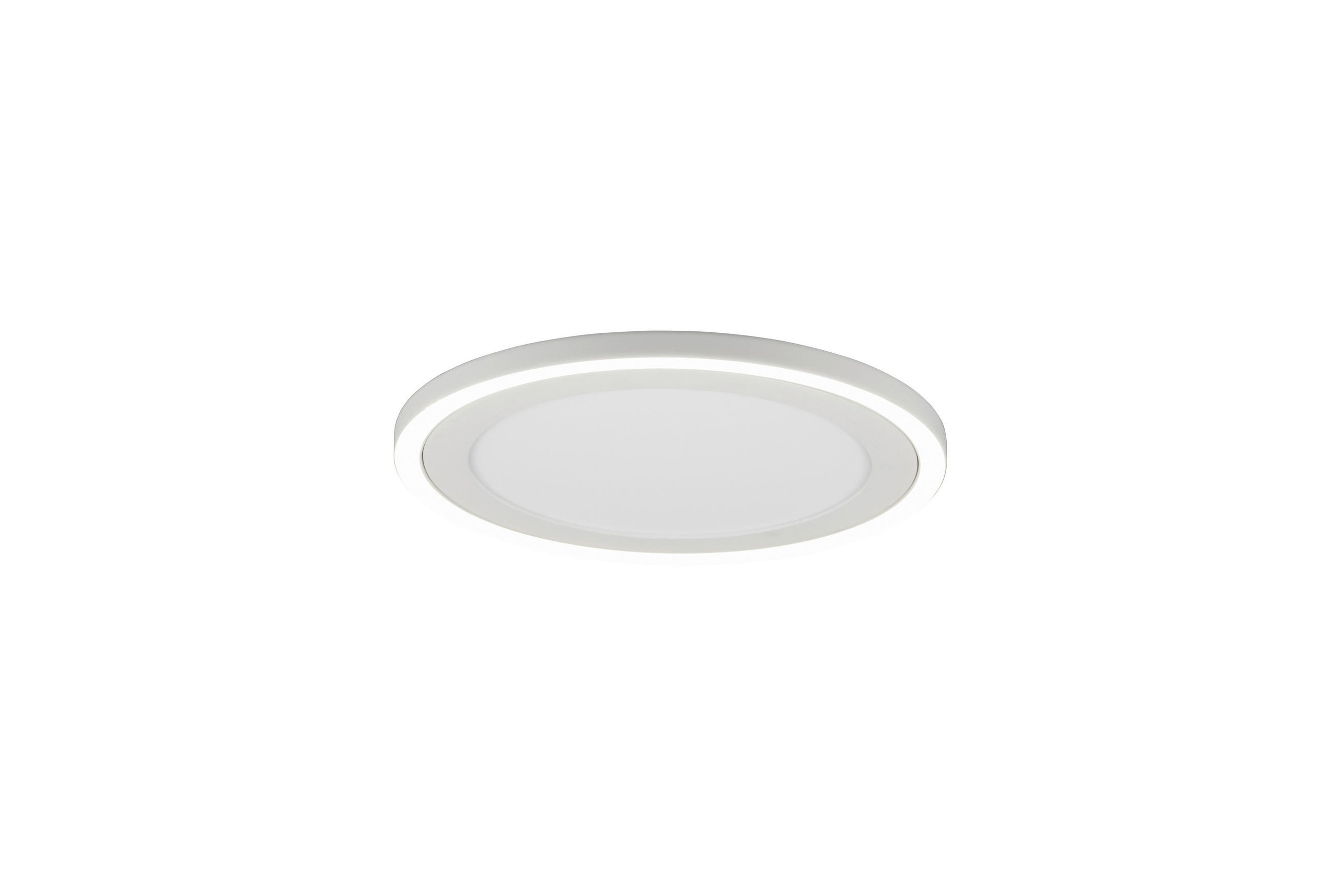 LED-DECKENLEUCHTE  34/4 cm    - Weiss, Basics, Kunststoff (34/4cm)