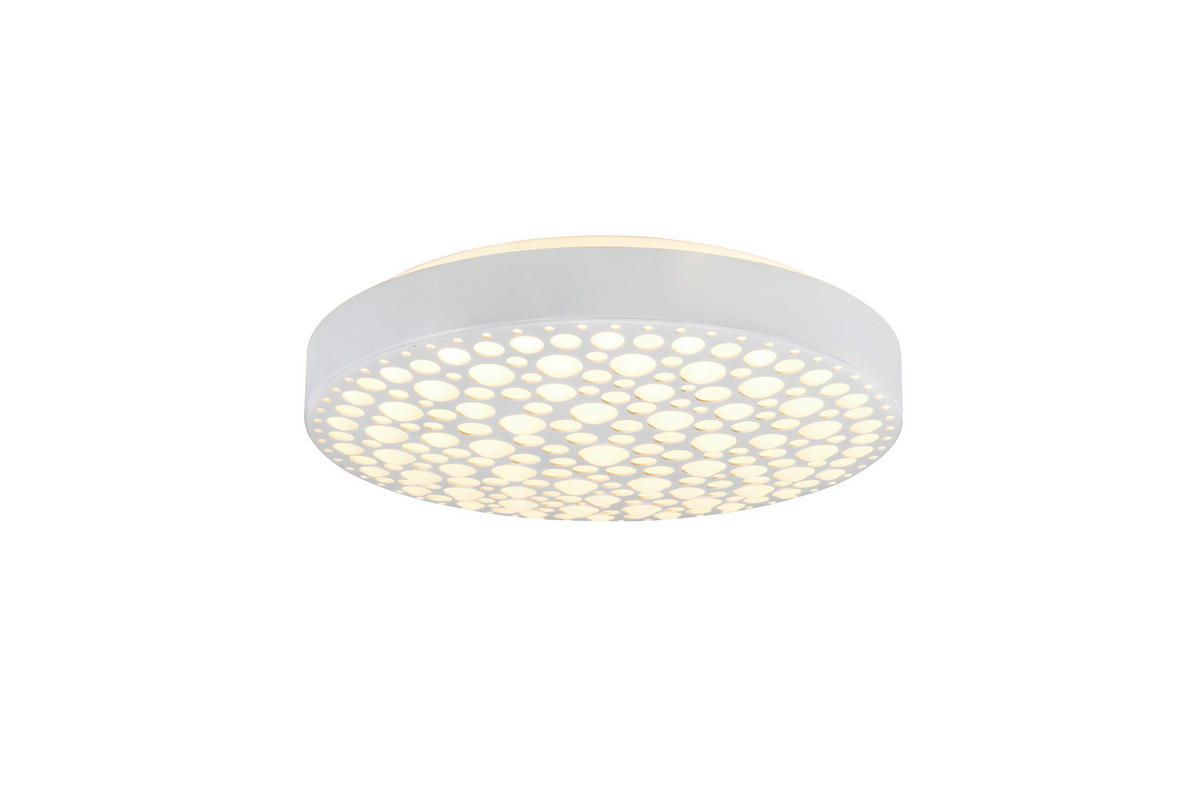 LED-TAKLAMPA Chizu 40,5/9 cm  - vit, Basics, plast (40,5/9cm)