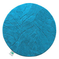 BADEMATTE Türkis 120 cm  - Türkis, Basics, Kunststoff/Textil (120cm) - Floordirekt