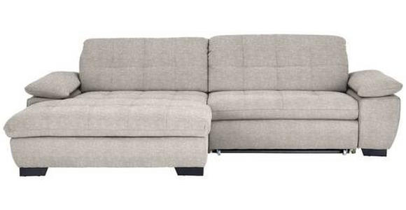 ECKSOFA in Webstoff Beige  - Beige/Schwarz, Design, Textil/Metall (180/265cm) - Carryhome