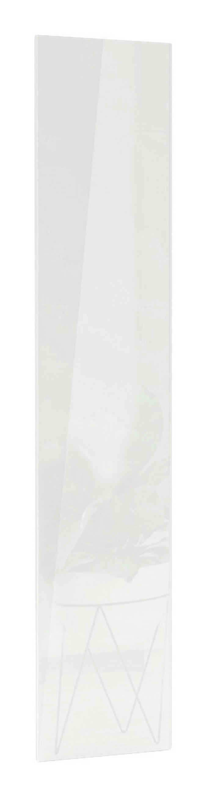 VRATA bela visoki sjaj   45,4/203/1,8 cm    - bela visoki sjaj, Konvencionalno, pločasti materijal (45,4/203/1,8cm) - Hom`in
