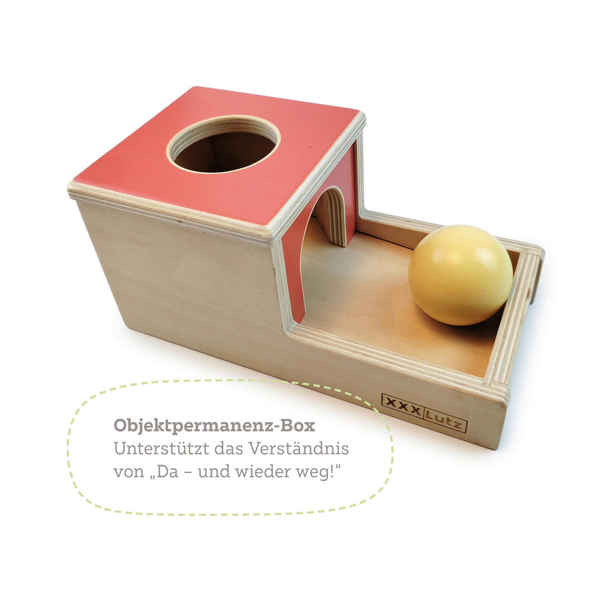 BABYBOX FORMEN & FARBEN - Multicolor/Hellgrün, Basics, Naturmaterialien/Holz