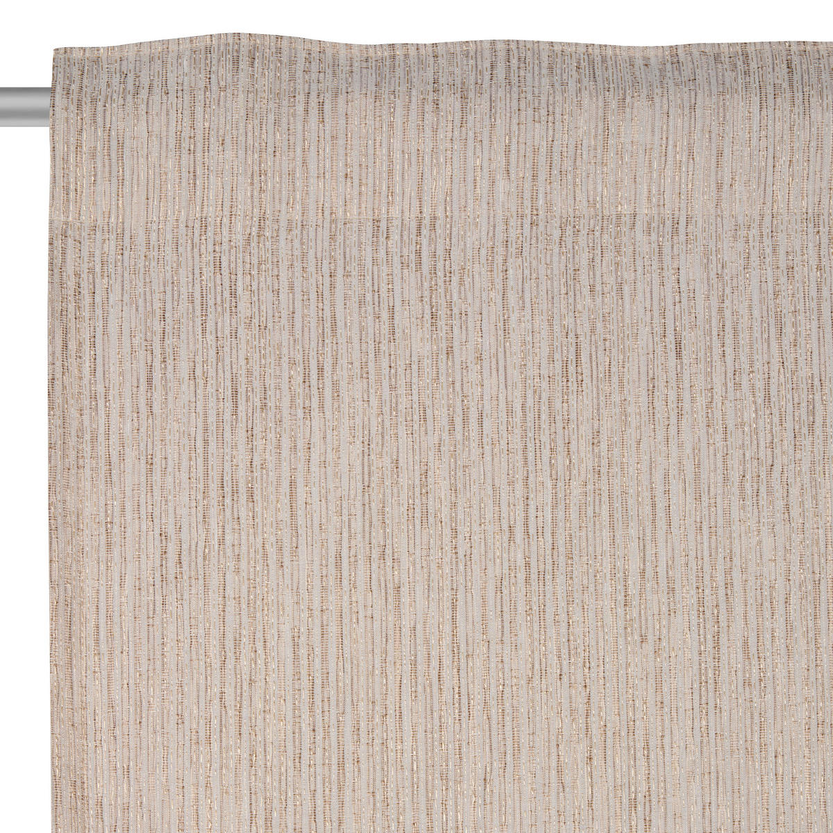 KOMBINIRANA ZAVESA  neprosojno   140/245 cm  - rjava, Design, tekstil (140/245cm) - Esposa