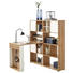 MINI-OFFICE - Eichefarben/Weiß, KONVENTIONELL, Holzwerkstoff (127,2/145,1/114,2cm) - Voleo MINI-OFFICE - Eichefarben/Weiß, KONVENTIONELL, Holzwerkstoff (127,2/145,1/114,2cm) - Voleo