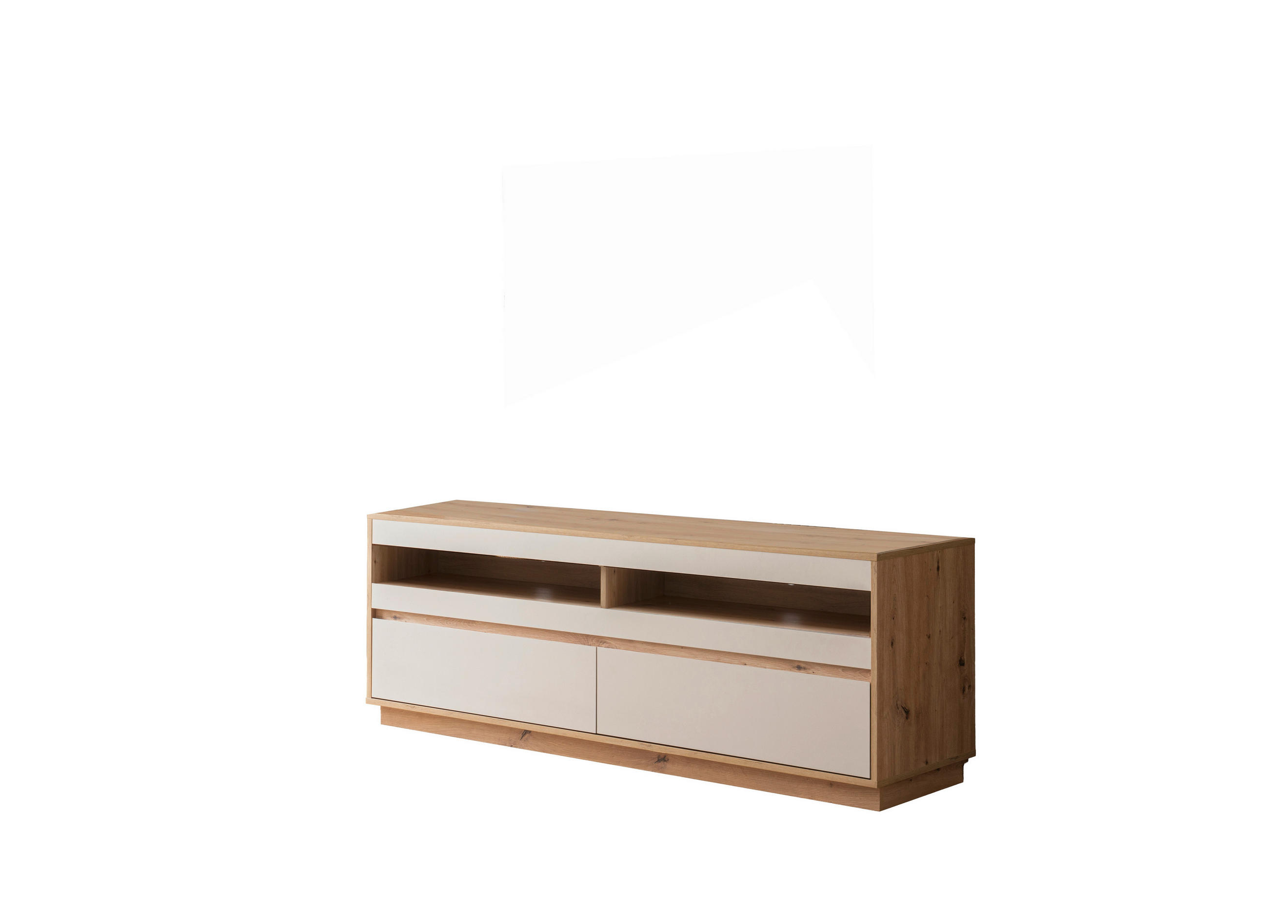 LOWBOARD  162/60/45 cm 2 Schublade(n) Typenauswahl, stehend  - Kaschmir/Eiche Artisan, Design, Holzwerkstoff (162/60/45cm) - MID.YOU