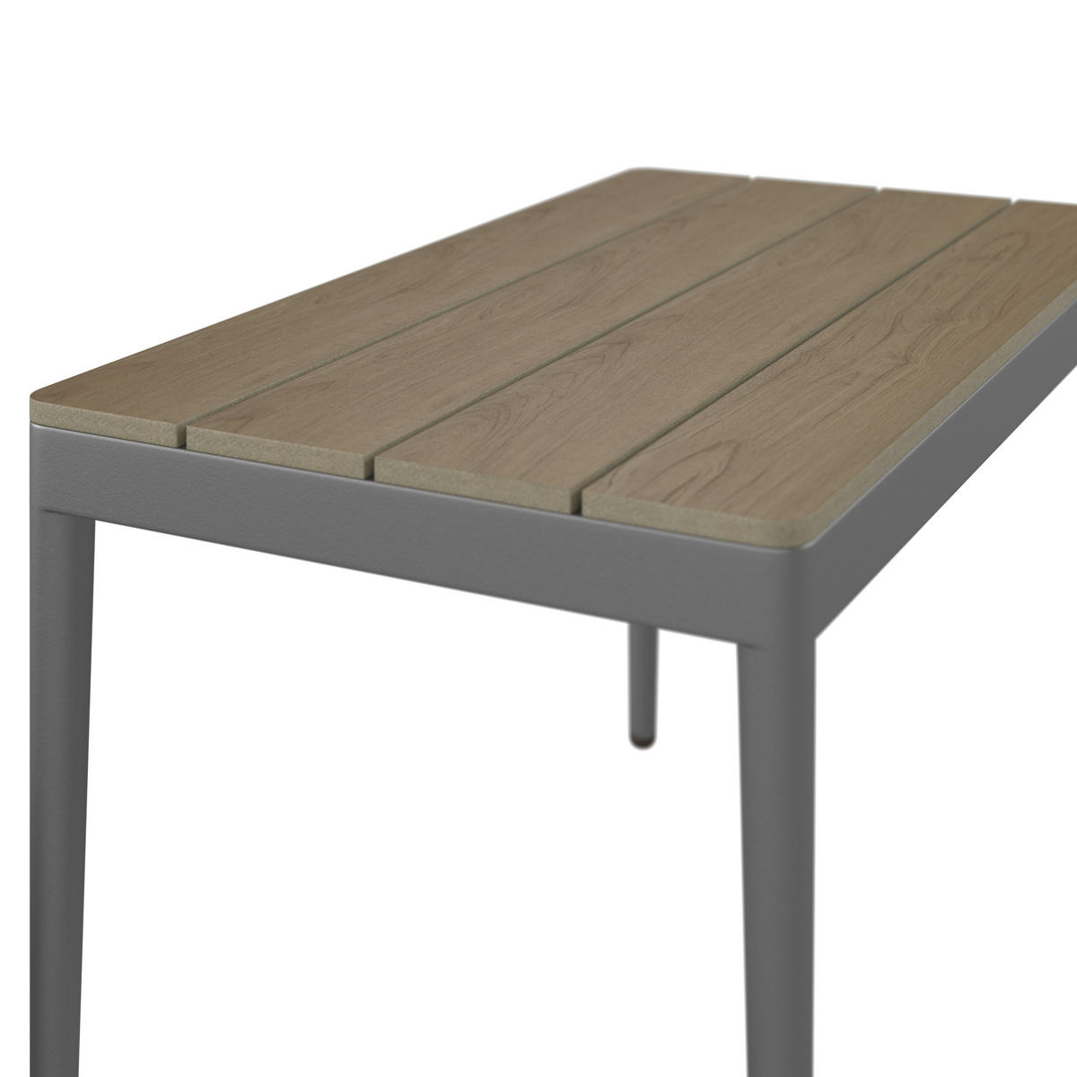 LOUNGE GARNITURA tkanina aluminij  - siva/naravne barve, Moderno, kovina/umetna masa (255/72/145cm) - Ambia Garden