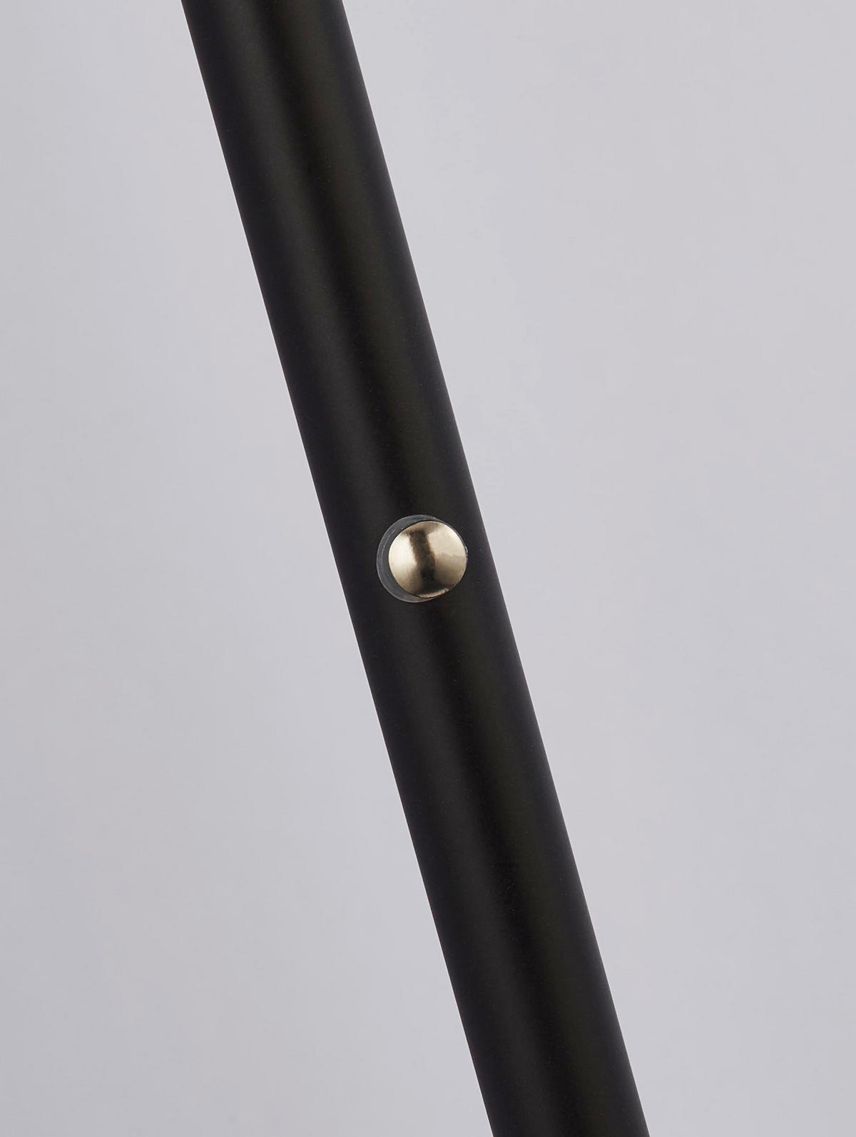 LED-STEHLEUCHTE 30/146 cm    - Schwarz, Basics, Glas/Metall (30/146cm)
