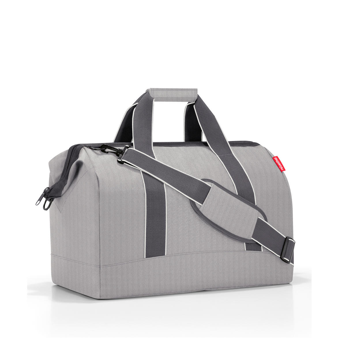 REISETASCHE - Grau, Basics, Textil (48/39,5/29cm) - Reisenthel
