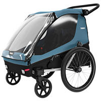 FAHRRADANHÄNGER   Courier  - Blau/Schwarz, Trend, Metall (76/32/105cm) - Thule