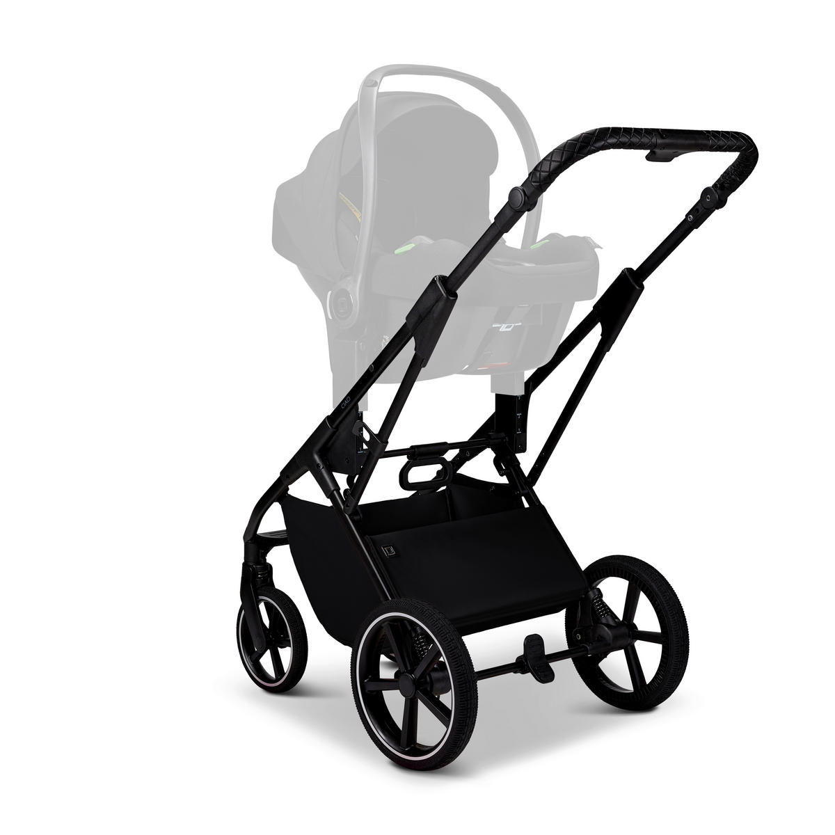 KOMBIKINDERWAGEN  Ciao  onyx  - Schwarz, Basics, Textil (116/57/94cm) - Moon
