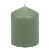 KERZE - Salbeigrün, Basics, Paraffin (7,7/10,0cm) - Steinhart