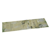 TRAVERSĂ DE MASĂ 40/135 cm   - bej/verde, Konventionell, textil (40/135cm)