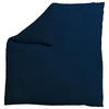 BETTDECKENBEZUG Woven Satin Fade Makosatin 240/220 cm  - Schwarz/Dunkelblau, Basics, Textil (240/220cm) - Schlafgut