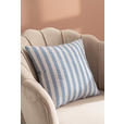 ZIERKISSEN  45/45 cm   - Weiß/Hellblau, Design, Textil (45/45cm) - Esposa