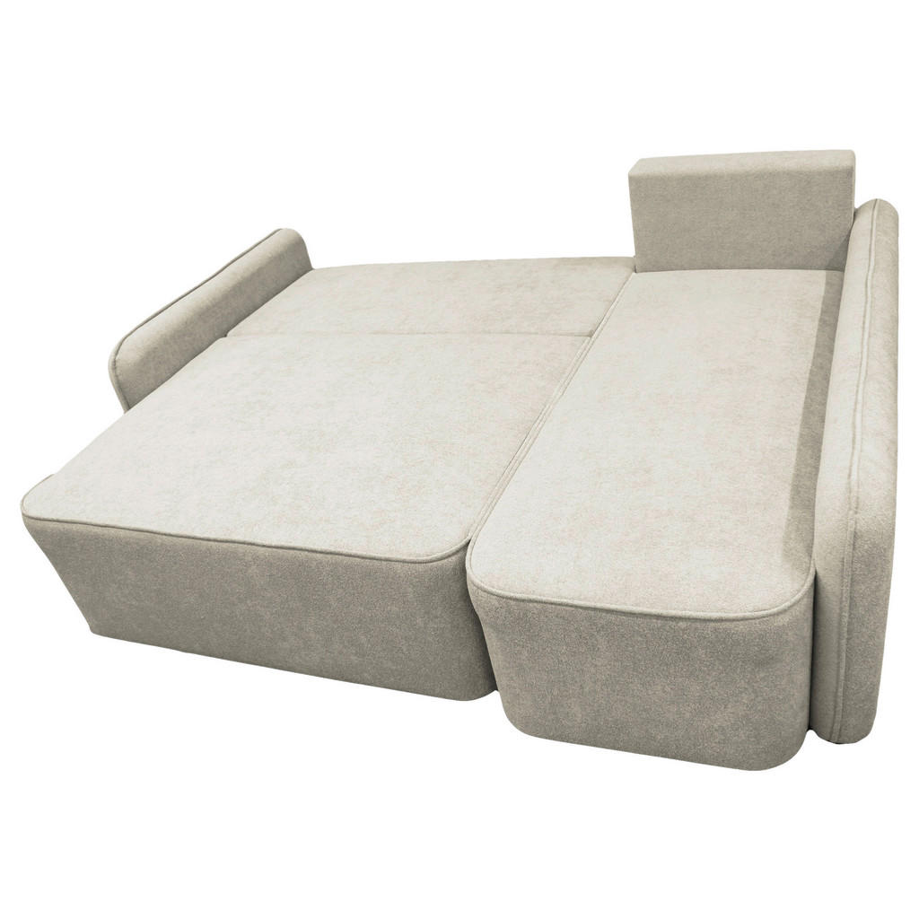 Thumbnail - Mid.you Ecksofa Fancy, Creme, Textil, 3-Sitzer, Füllung: Schaumstoff, 209x143 cm, Made in EU, Wohnzimmer, Sofas & Couche...