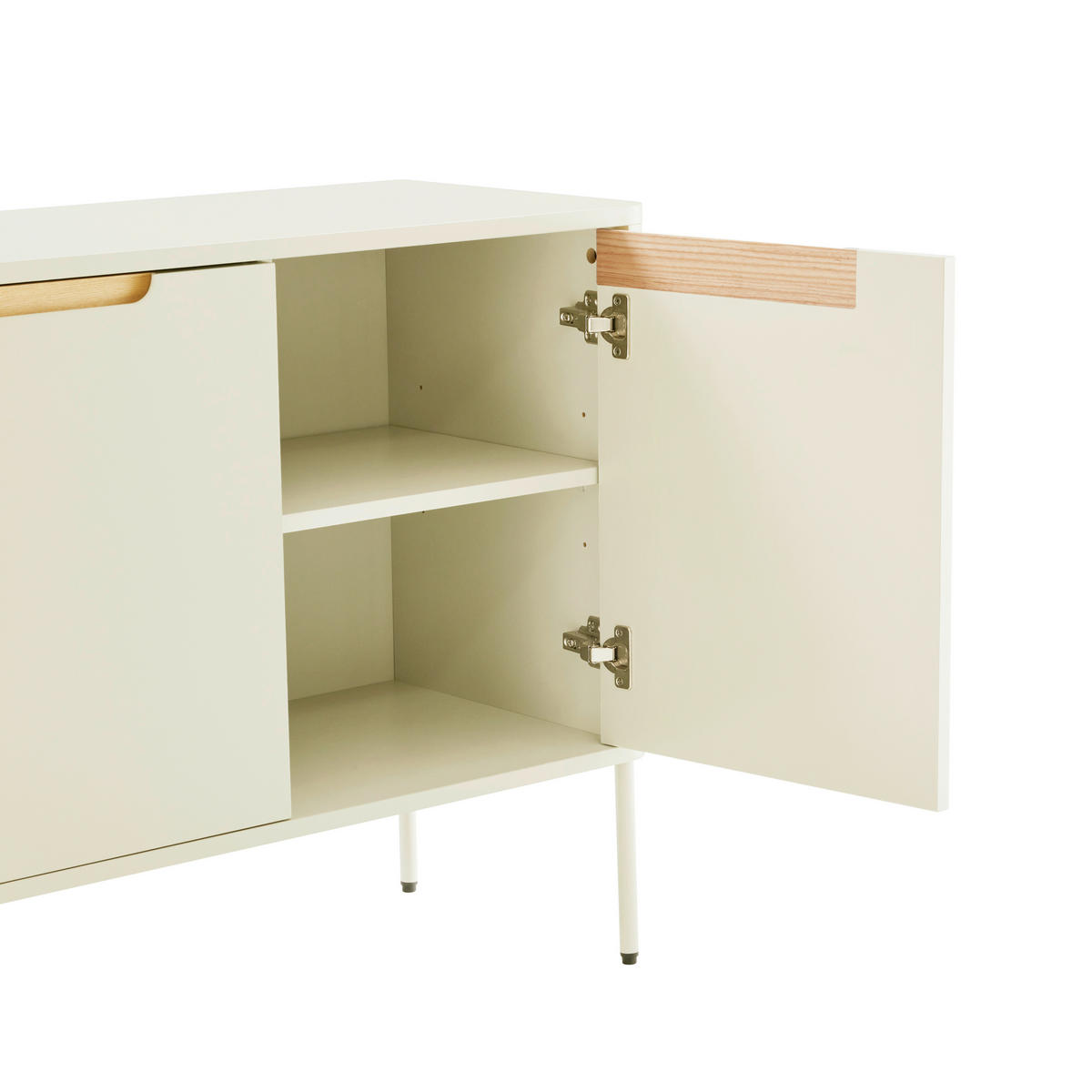 SIDEBOARD 170/75/40 cm  - Eichefarben/Grauweiß, Design, Holz/Holzwerkstoff (170/75/40cm) - Carryhome