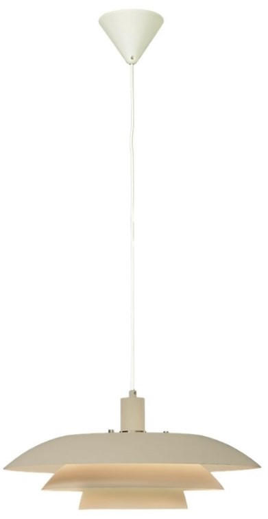 HÄNGLAMPA 45/21/45 cm  - vit/beige, Klassisk, metall (45/21/45cm)